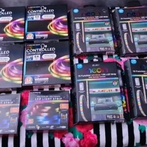Vibrant LED Light Strip with Remote Control